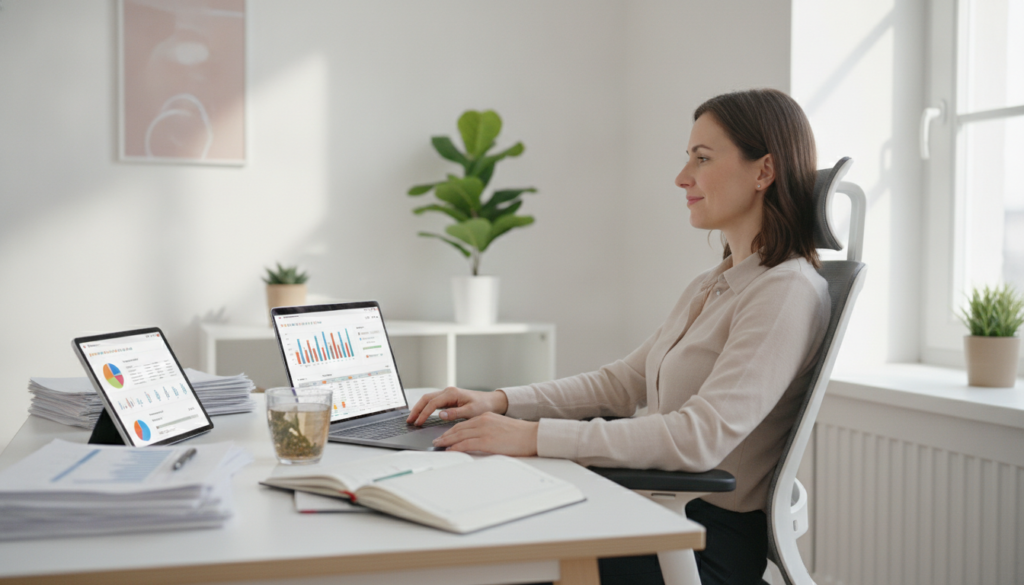 erfahre, wie du dich als selbstständige:r durch digitale buchhaltung und effizienten jahresabschluss spürbar entlasten kannst. tipps und tools für mehr zeit und weniger stress.