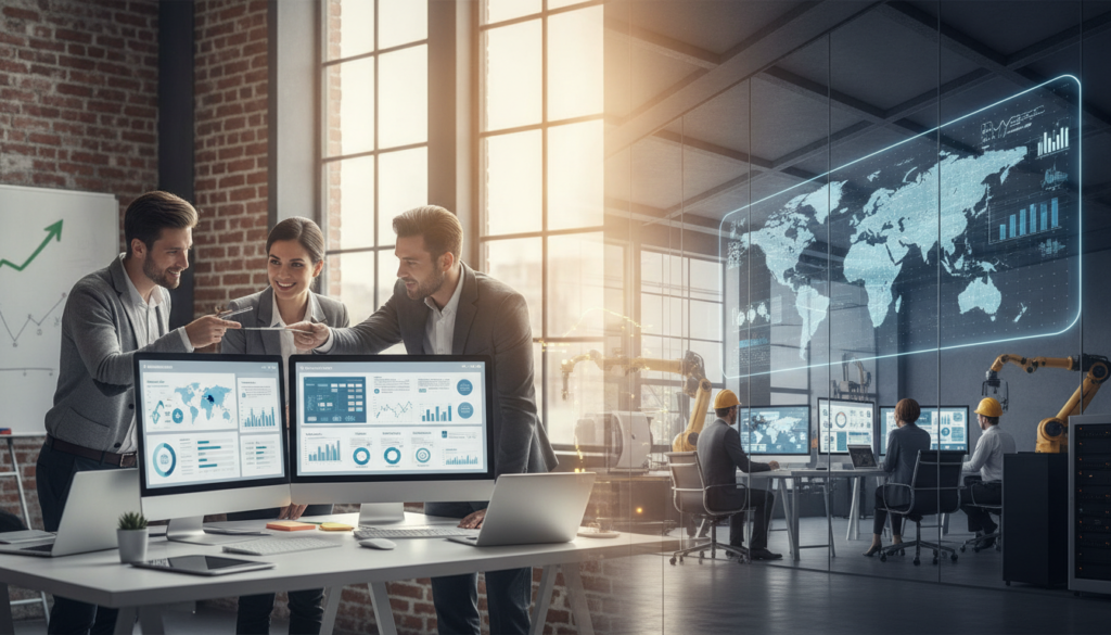 entdecken sie, wie erp-lösungen kleinen und großen unternehmen helfen, prozesse zu optimieren, effizienz zu steigern und wettbewerbsvorteile zu sichern.