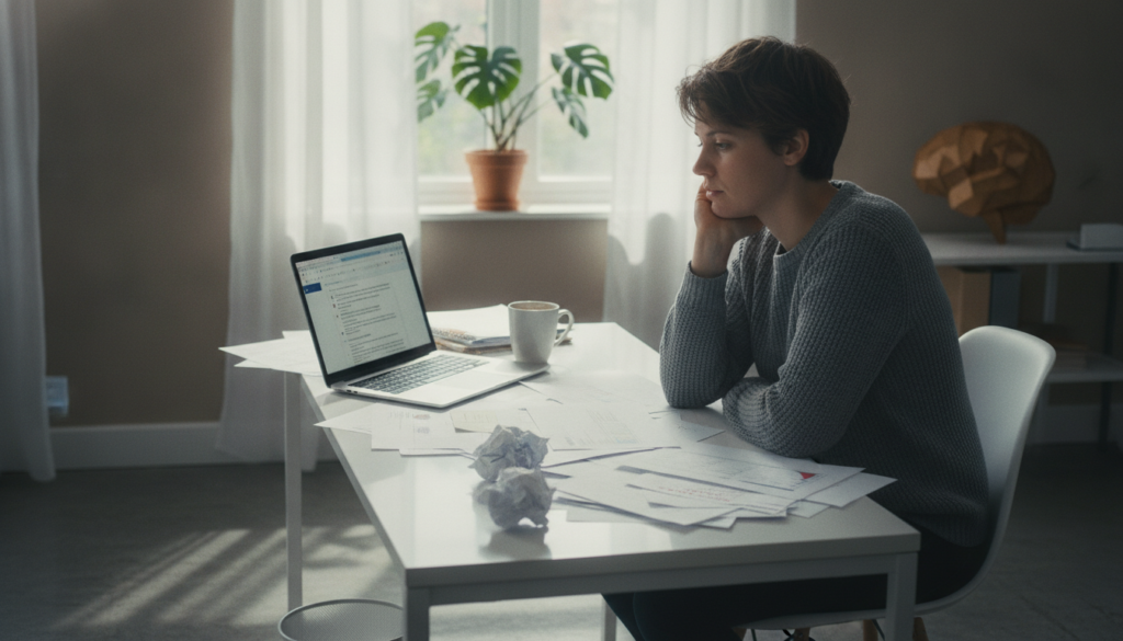 erfahren sie effektive strategien, um denkblockaden zu überwinden und schwierigen entscheidungen ohne stress zu begegnen.